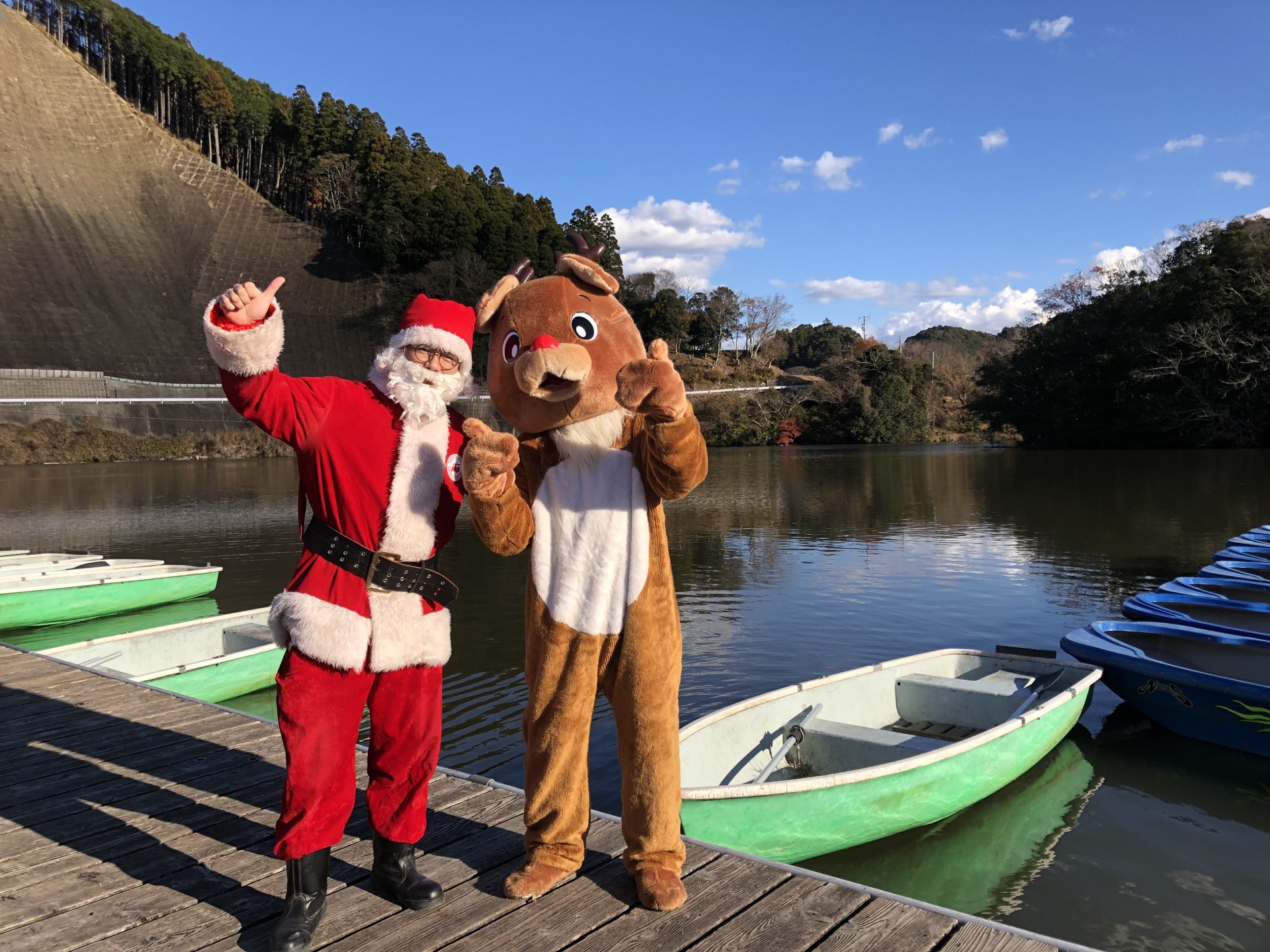 戸面原ダム 戸面原ダムボートセンターの2024年12月24日のイメージ