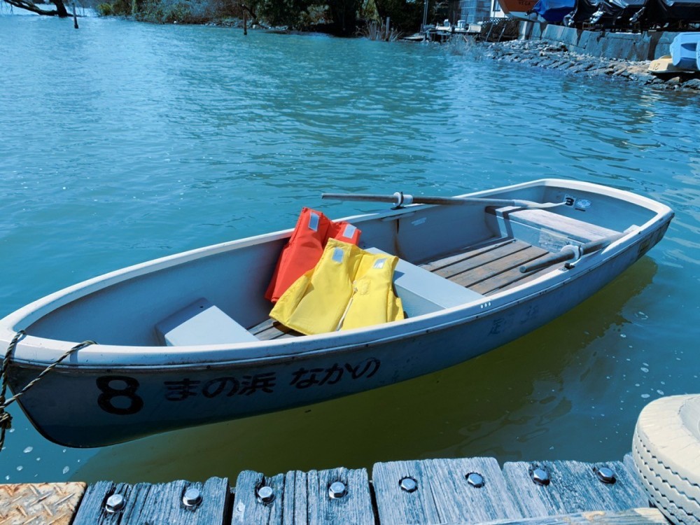ローボート(手こぎボート）免許不要のイメージ